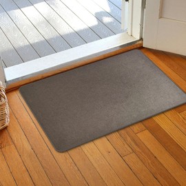 Yancorp 2.6'X4' Ultra Thin Door Mat Indoor for Inside Entry Way,Very Thin Doormat for Entryway Rug Fit Under Door Front Door Mat Inside Low Profile,Outdoor Bathroom Rugs Non Slip Washable