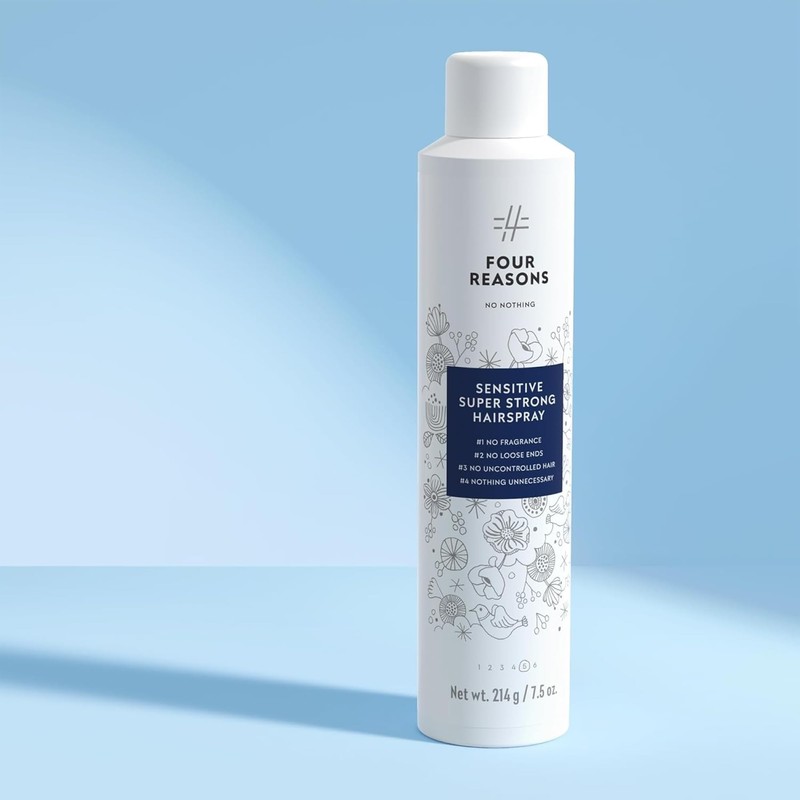 No Nothing Sensitive Extra Hold Hairspray, Unscented Finishing Spray for