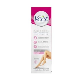 Veet Pure & Fresh Crema Depilatoria para Piel Normal Envase de 100ml
