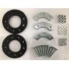 36 Teeth Sprocket 9 Holes and Clamp Assembly Installation Set