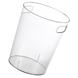 Alipis Large Capacity Trash Can Reusable Waste Basket Rubbish Container Simple Handle Easy to Use