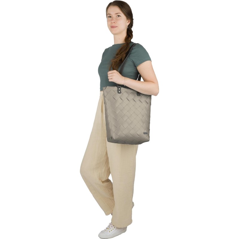 normani Wicker Basket 12 Litres Recycled Material with Handle and