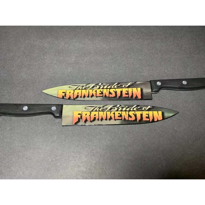 Bride of Frankenstein Horror Kitchen 2 Knife Set