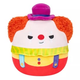 Squishmallows Bimbi the Clown 8-Inch Select Series with Trading Card RARE