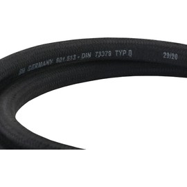 Fittingteile – Sold by the Metre Fuel Hose with Vulcanised Textile Mesh – DIN 73379 (3/82) for Diesel, Petrol, Heating Oil Water and Compressed Air (Inside x Outer: 9.0 x 15.0 mm)
