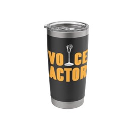 Voice Actor Microphone Graphic For Studio Talent Stainless Steel Insulated Tumbler