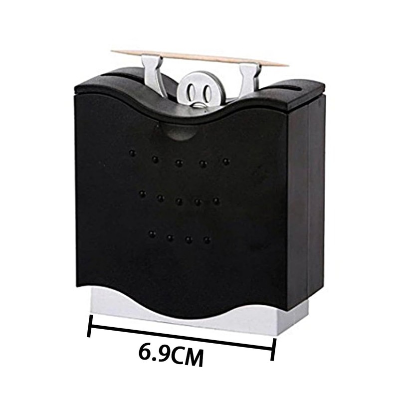 ANCLLO Toothpick Holder, Toothpick Dispenser, Suitable Length 6.5 cm Toothpicks,