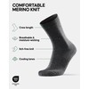 DANISH ENDURANCE Merino Wool Dress Socks, Breathable & Sweat-Wicking, Thermal