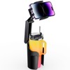 TAZENI Cup Holder Phone Mount for Car Bottle Friendly Cup