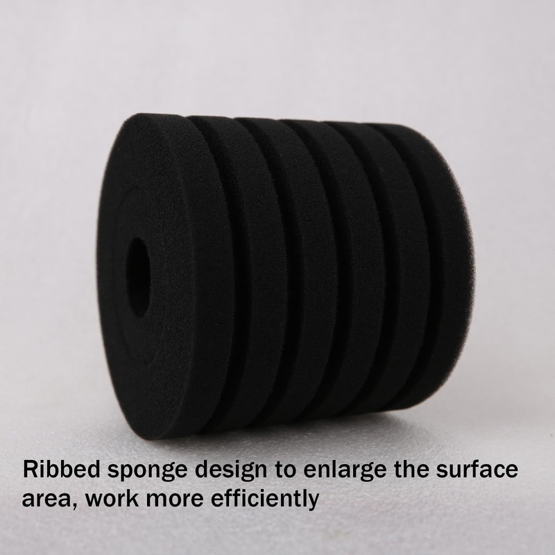 Powkoo Sponge Filters for Aquarium Fish Tank - Quiet Air