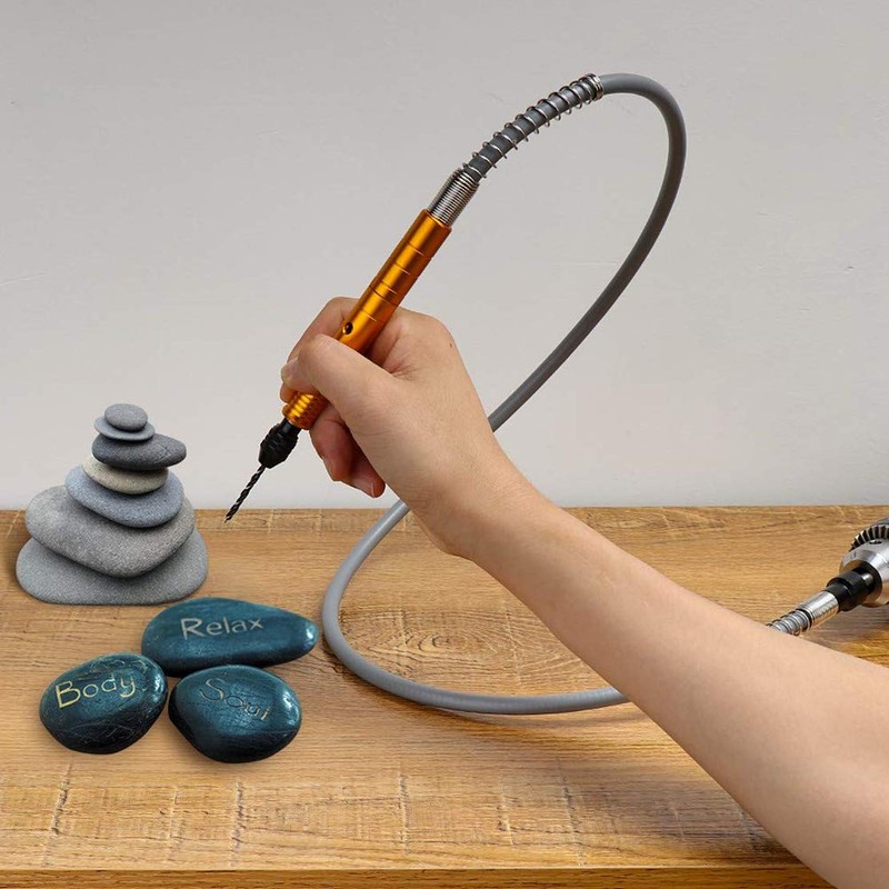 1/8'(3.175mm) Flex Shaft Adapter Attachment, Flexible Drill Extension Cable Chuck