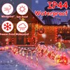 12 Pack Upgraded Solar Christmas Candy Cane Lights, 8 Modes
