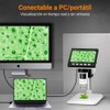 JESWO Microscopio Digital USB, Microscopio Digital LCD, Cámara de Microscopio