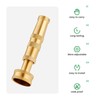 Watflow 3/4" Solid Brass Hose Nozzle - Heavy Duty High