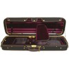 SKY Euro-Style 4/4 Full Size Violin Case Oblong Black/Maroon