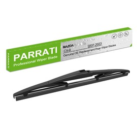 PARRATI® Rear Windshield Wiper Replacement for Mazda CX9 2007-2023,Back Wiper Blade Quiet & Easy to Install(14 Inch)