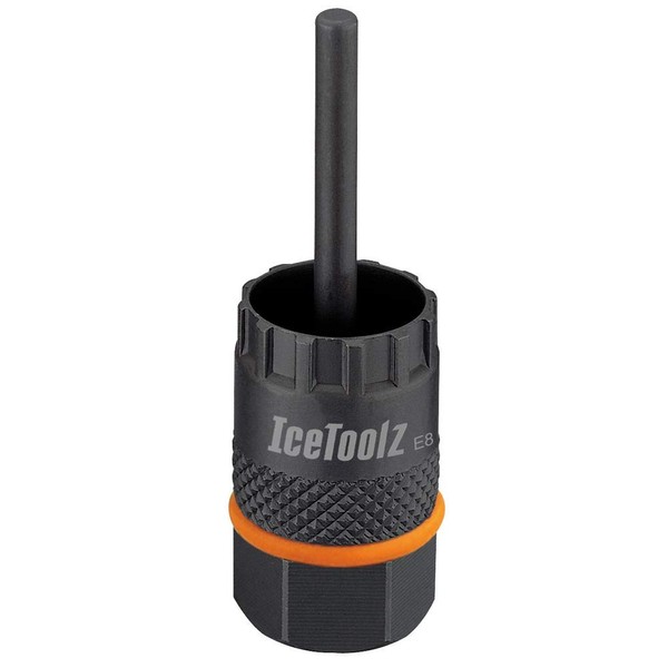 IceToolz Cassette Lockring Removal Tool with Guiding Pin for Stability - Compatible with Shimano, Suntour, Sunrace, Chris King, and Sram Cassettes