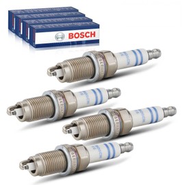 4x Original Bosch 0242236565 Spark Plug Compatible with Cherokee XJ 2.5L 4.0L 2000-2001 Wrangler II TJ 2.5L 4.0L 2000-2006 Ibiza III 6L1 1.2L-1.6L 2002-2009 Golf V 1 K1 1.4L 2006-2008