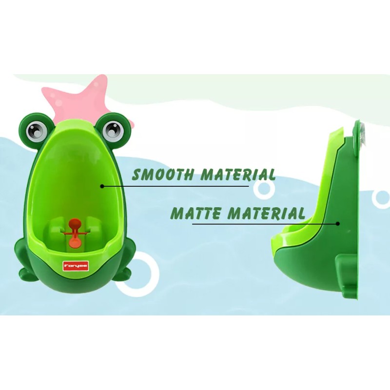 Foryee Cute Frog Potty Training Urinal for Boys with Funny