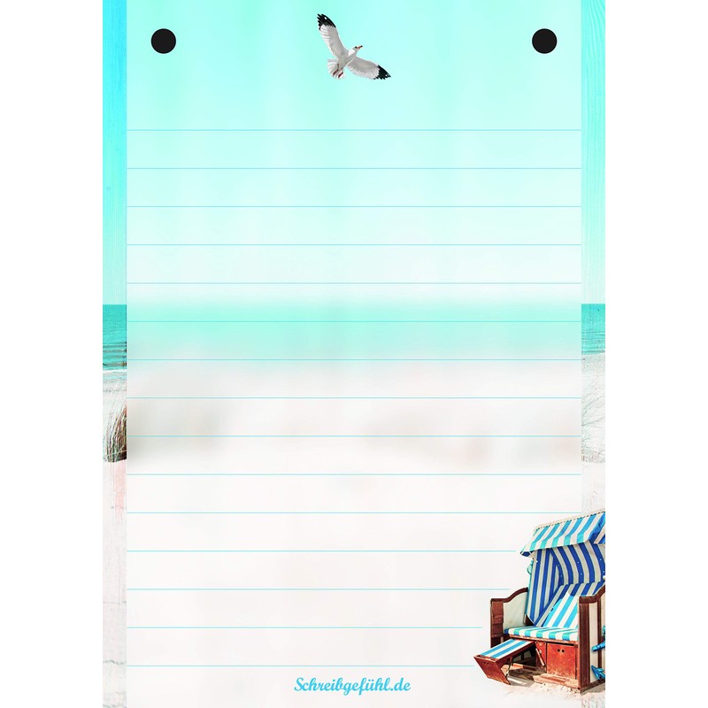Notepad "Mr Merkel - Sea Breeze" | Notepad | DIN