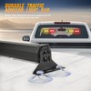 Nilight 40LED Amber Red Emergency Strobe Traffic Advisor Light Bar