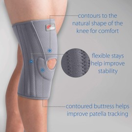 Swede-O Thermal Vent Knee Stabilizer - Large