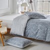 Lekesky 200 Thread Cotton Duvet Cover Double - Grey Bedding
