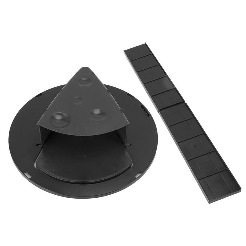 Slip Lid Mouse Trap Automatic Reset Reusable Cheese Shape Detachable