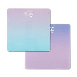 Pastel LED Precision Scale with Temperature Measurement Purple Scale