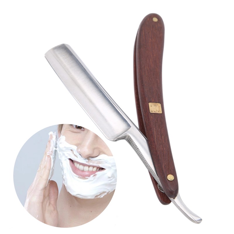 Folding Shaving Knife Rack Men Manual Shaving Blade Holder with