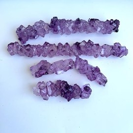 SweetGlob Old Fashioned Rock Candy Crystals on Strings (Purple Grape, 1 Pound)