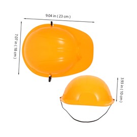 SUPVOX 5pcs Construction Hats for Simulation Worker Caps for Dress Up Birthday Parties Themed Celebrations and Holiday Fun