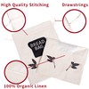 2 X Plastic Lined Bread Bags for Homemade Bread/Keep Bread