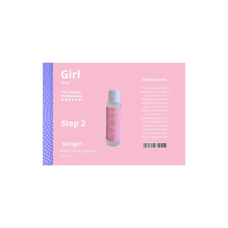Skincare Para Dama Con Extracto De Arroz 4 Piezas Piel
