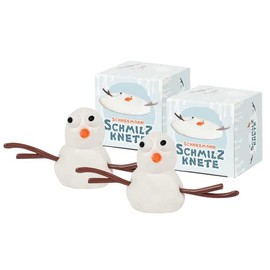 Liebeskummerpillen Snowman Melting Clay Pack of 2 | for Advent Calendar to Fill Yourself or as a Santa Gift