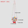FAPIPOS Novelty Handbags,Funny Lollipop Bag.Fun Shape Purse Chainstrap Glitter,Cute lollipop
