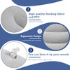 ZEACCT Pack of 2 Inflatable Pillows, Grey Inflatable Pillow, Height