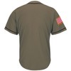 Pullonsy Memorial Day Blank Baseball Jerseys Army Dad T-Shirt for