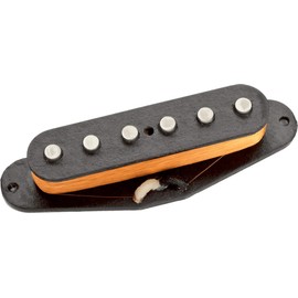 Seymour Duncan APS2 Single Series Alnico II Pro Flat Strat without Hood Pickup for Electric Guitar Black