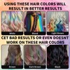 Landrain 10 Colours Hair Chalk for Children, Hair Colour Girls