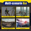 23ft/7m Self Retracting Lifeline,Lanyard Arrester Fall Protection,Retractable Safety Lanyard w/Alloy