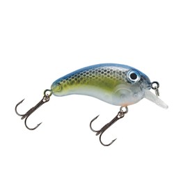 Luck E Strike Crappie Magic Crankbait (señuelo de 2 pulgadas) fabricado en los Estados Unidos, color azul
