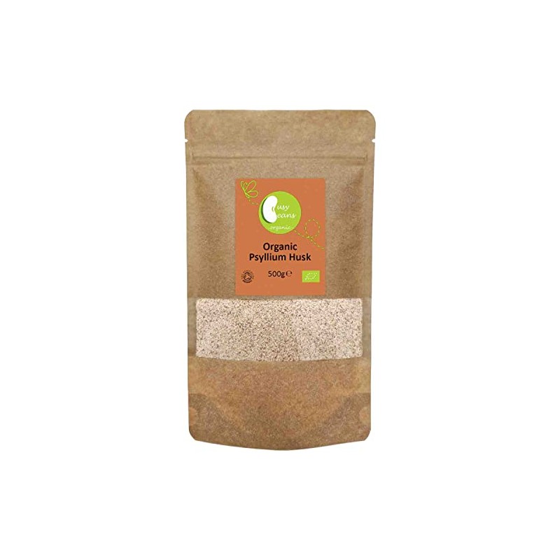 Organic Psyllium Husk - Certified Organic - by Busy Beans