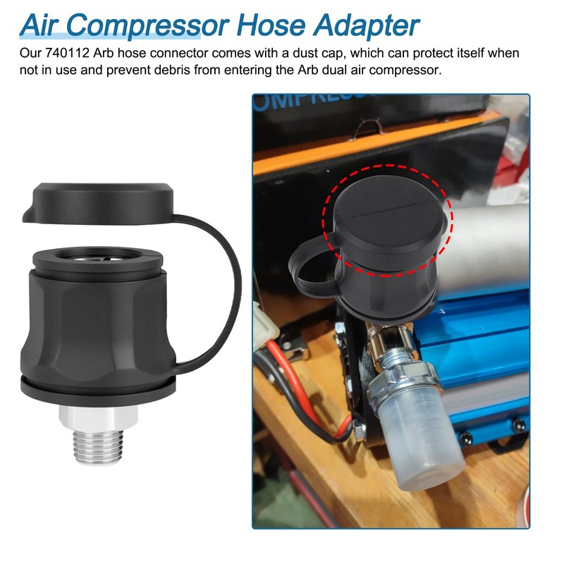 740112 Air Compressor Hose Adapter Replacement A-R-B Hose Coupling Adapter