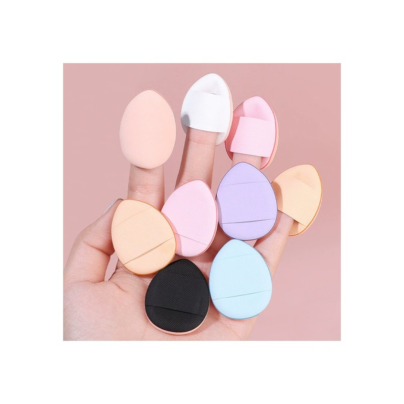 Living Loving Finger puff, finger, mini puff, makeup cushion, case,