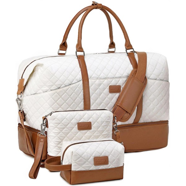 Stuery Weekender Bags for Women with Toiletry Bags Large Overnight
