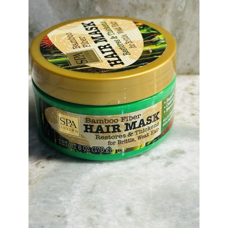 CURLS SPA Luxury Bamboo Fiber /Castor Oil/Neem Oil Hair Mask-