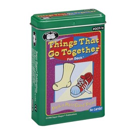 Super Duper Publications | Things That Go Together Fun Deck Flash Cards | Educational Learning Resource for Children
