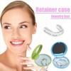 Retainer Case,Retainer Box,Magnetic Closure Portable Orthodontic Denture Case,Multifunctional Mouth Guard