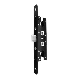 Storm Door 2 Piont Mortise Lock Body Replacement Fit for Pella Storm Door Handle Set Part (Black)